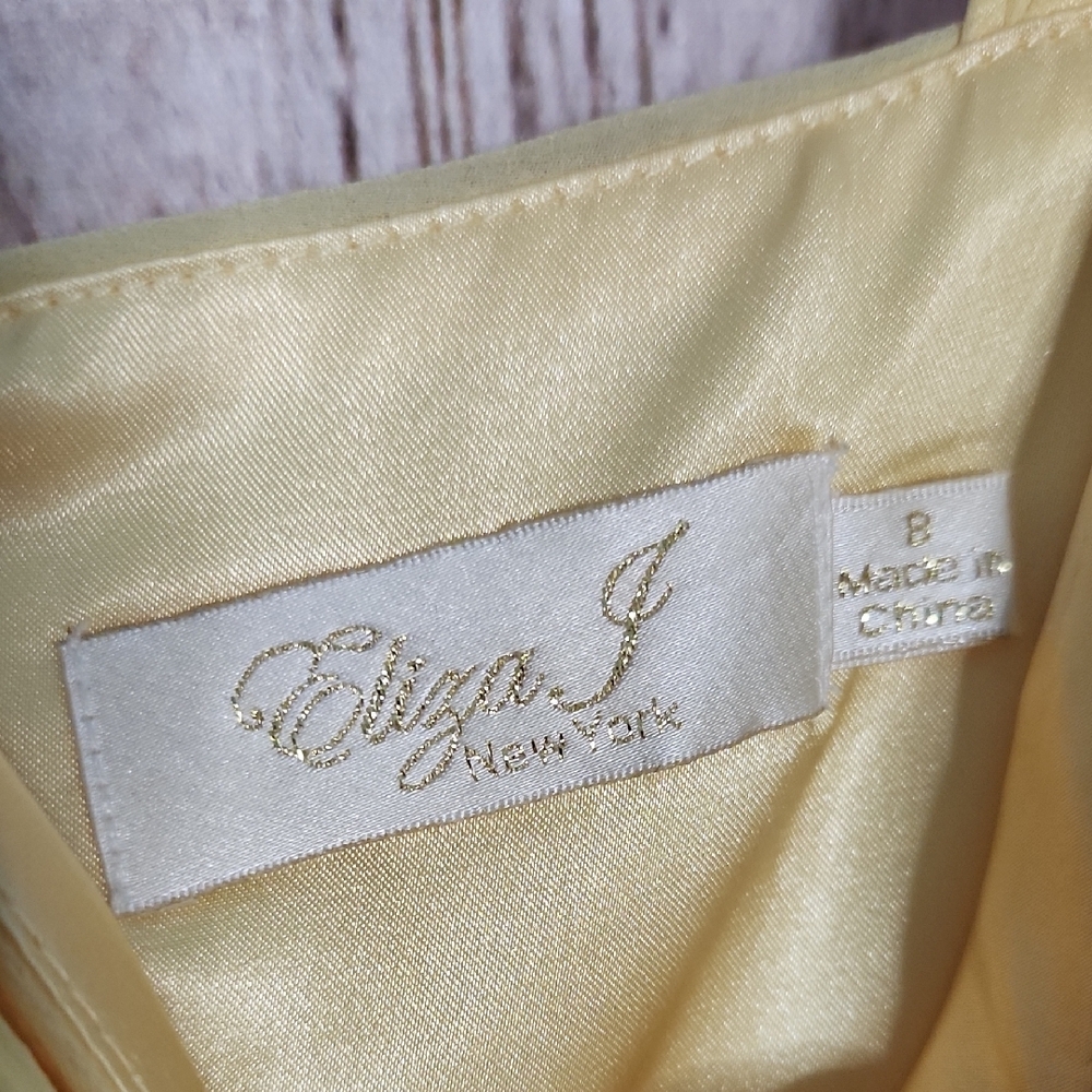 Eliza J Yellow Cocktail Dress